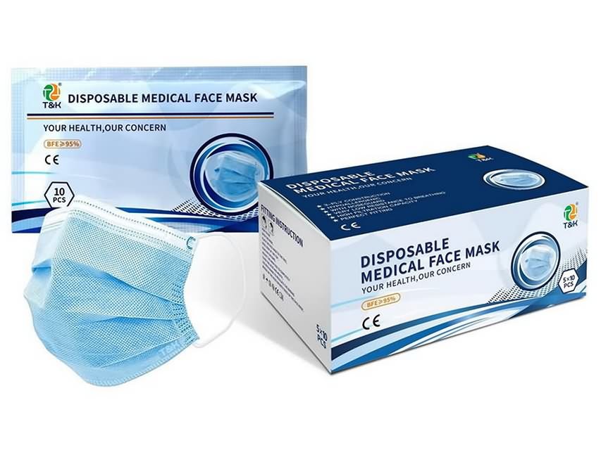 Disposable Medical Masks Sterilized (TNK-KZ)